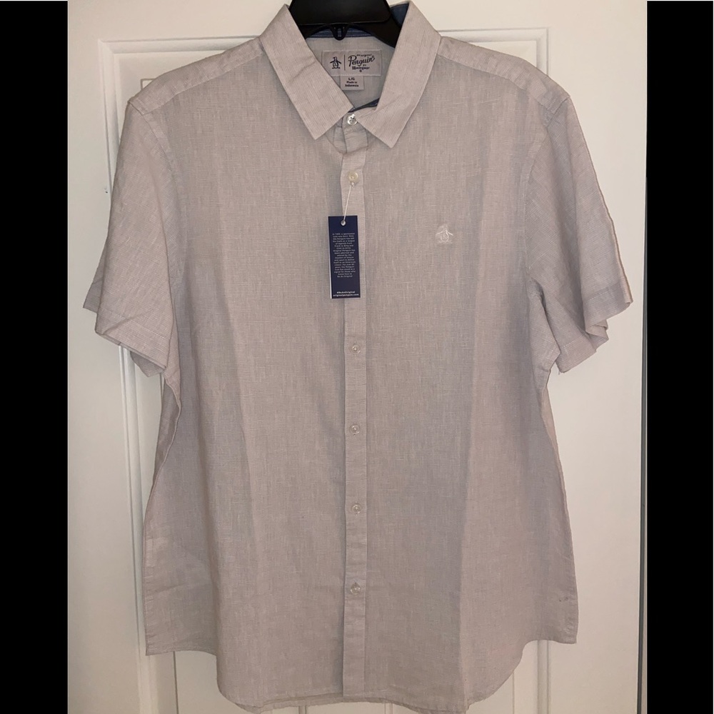 NWT Original Penguin Button Down Shirt